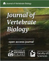 Journal of Vertebrate Biology雜志封面